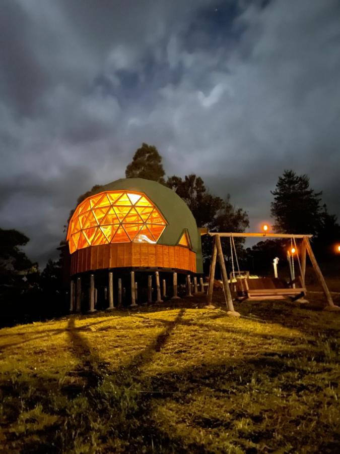 Glamping Y Chalet Aventura Park Villa De Leyva La Periquera Exterior photo