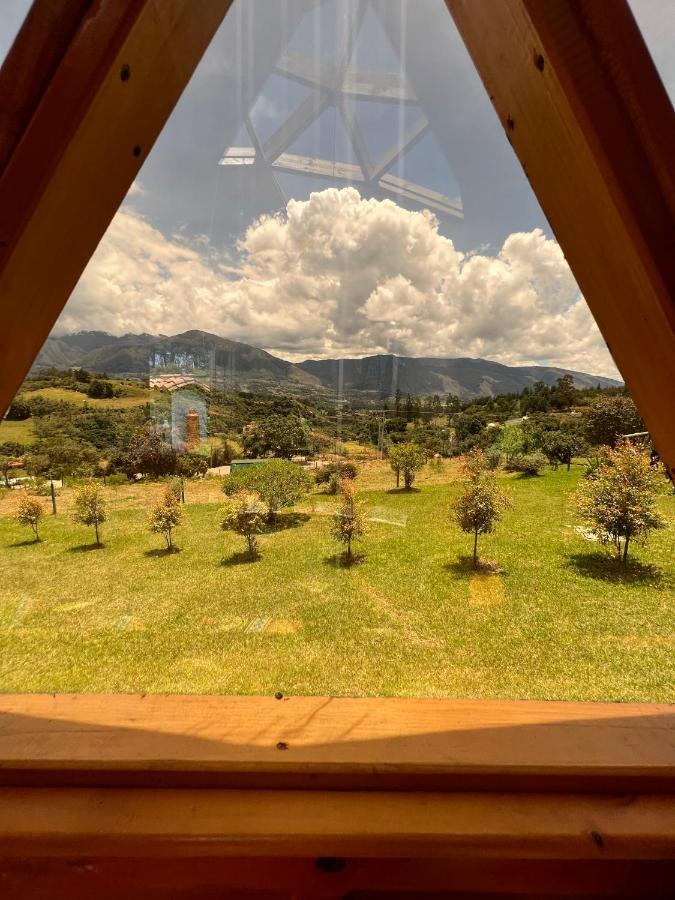 Glamping Y Chalet Aventura Park Villa De Leyva La Periquera Exterior photo