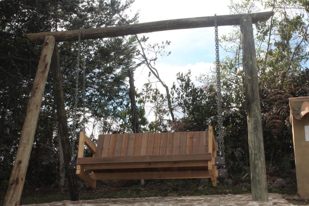 Glamping Y Chalet Aventura Park Villa De Leyva La Periquera Exterior photo